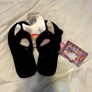 Rainbow kids sandals, flip-flops, black new with tags unisex size 11/12